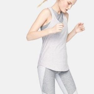 Outdoor Voices CloudKnit Racerback Tank in Fog
